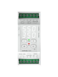 {{photo.Alt || photo.Description || 'Программируемый терморегулятор Welrok bon, встроенный и выносной датчики температуры, встраиваемый / накладной, 16 А'}}