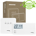 Беспроводной программируемый терморегулятор AURATON Pavo SET (R30 RT) с датчиком температуры воздуха, накладной, 16 А AURATON 2030 RT