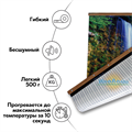 Инфракрасный настенный пленочный обогреватель-картина "Домашний очаг" Камин 105х60 см, 500 Вт, до 15 кв.м. Картина Камин