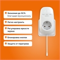 Терморегулятор в розетку Welrok PT / PT Red / PT BK с датчиком температуры воздуха, 16 А Welrok PT